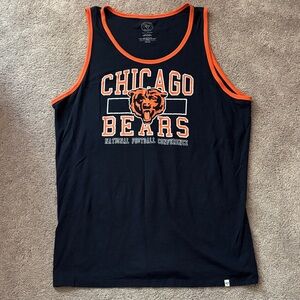 47 Brand Black and Orange Tank Top
